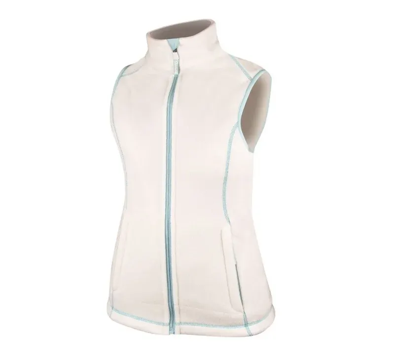 Vesta de dama poliester 100%, culoarea alb, Ardon JANETTE, 280 g/mp