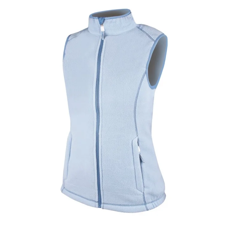 Vesta de dama poliester 100%, culoarea alb, Ardon JANETTE, 280 g/mp