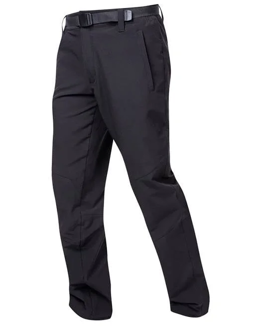 Pantaloni impermeabili negrii în talie, culoarea negru, softshell, Ardon HILL