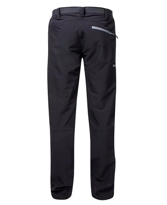 Pantaloni impermeabili negrii în talie, culoarea negru, softshell, Ardon HILL