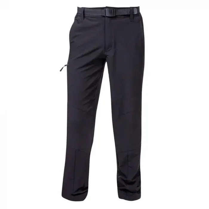 Pantaloni impermeabili negrii în talie, softshell, din plastic, poliester și spandex, 350g/mp, Ardon HILL, culoarea negru
