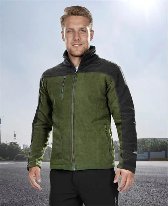 Fleece de iarnă calduros verde, 100% poliester, Ardon Michael