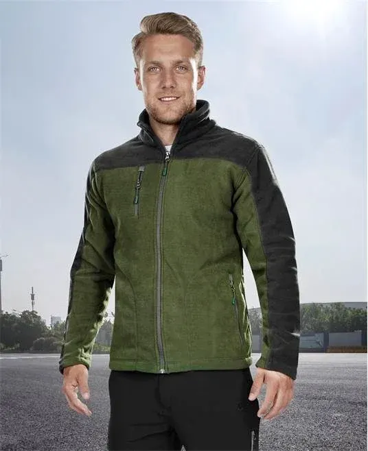 Fleece de iarnă calduros verde, 100% poliester, Ardon Michael