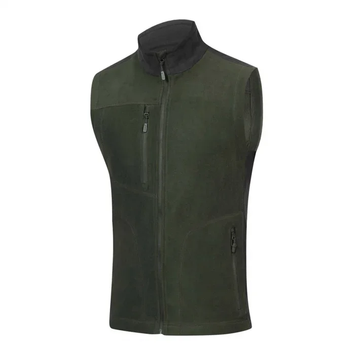 Vestă de iarnă 100% poliester verde fleece, Ardon MARTIN