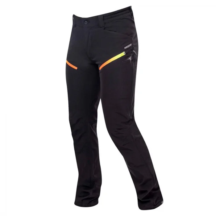 Pantaloni negrii impermeabili în talie, culoarea negru, softshell, Ardon CREATRON