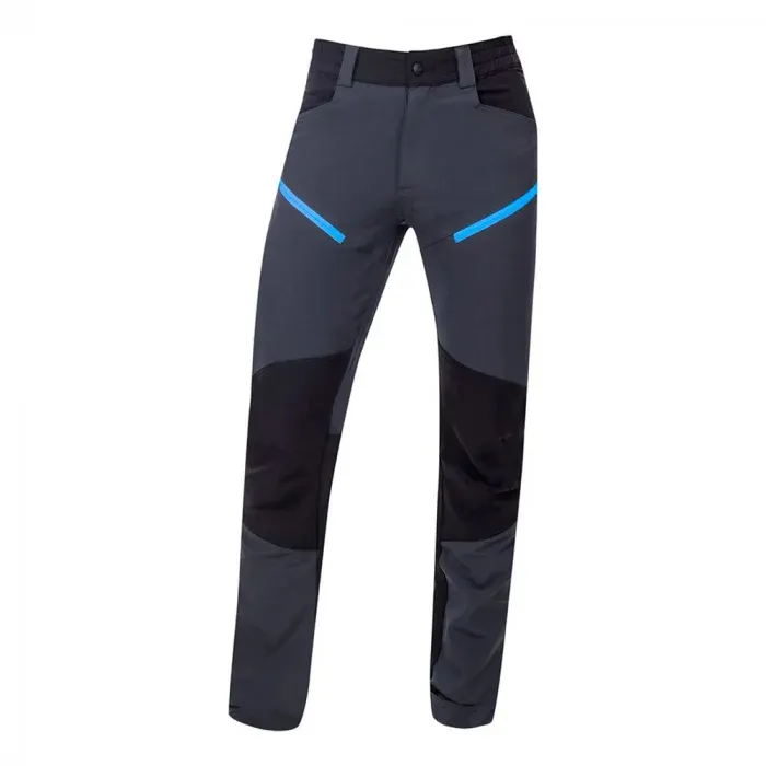Pantaloni softshell pentru bărbați impermeabili, gri-închis, din nylon și spandex, 220g/mp, cu elemente reflectorizante, Ardon CITYCONIC