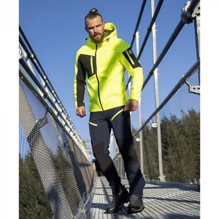 Pantaloni bleumarin softshell barbati impermeabili, Ardon CITYCONIC