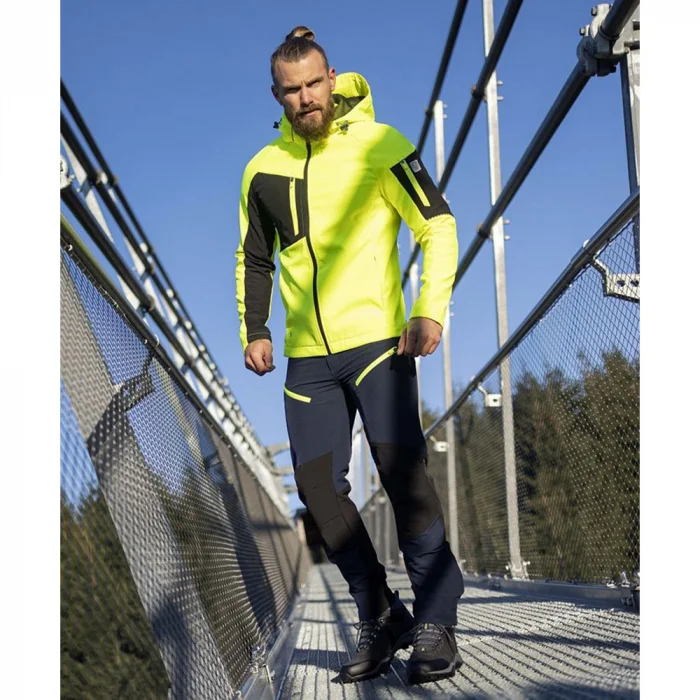 Pantaloni bleumarin softshell barbati impermeabili, Ardon CITYCONIC