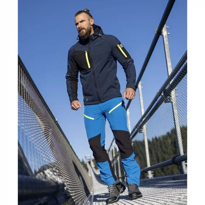 Pantaloni albastrii softshell barbati impermeabili, culoarea albastru, Ardon CITYCONIC