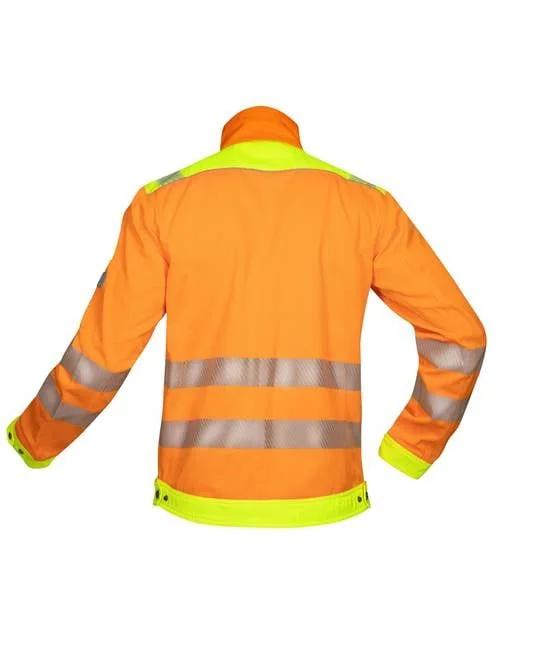 Jacheta de lucru barbati reflectorizanta portocalie, culoarea portocaliu, Ardon Signal