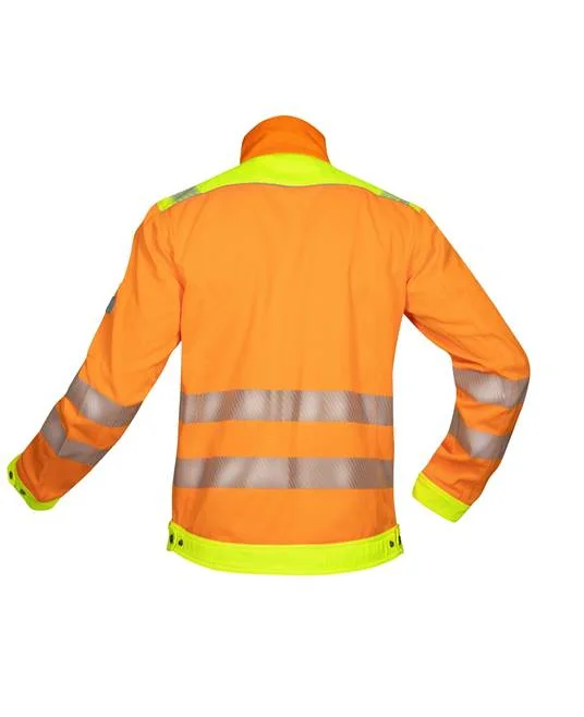 Jacheta de lucru barbati reflectorizanta portocalie, culoarea portocaliu, Ardon Signal