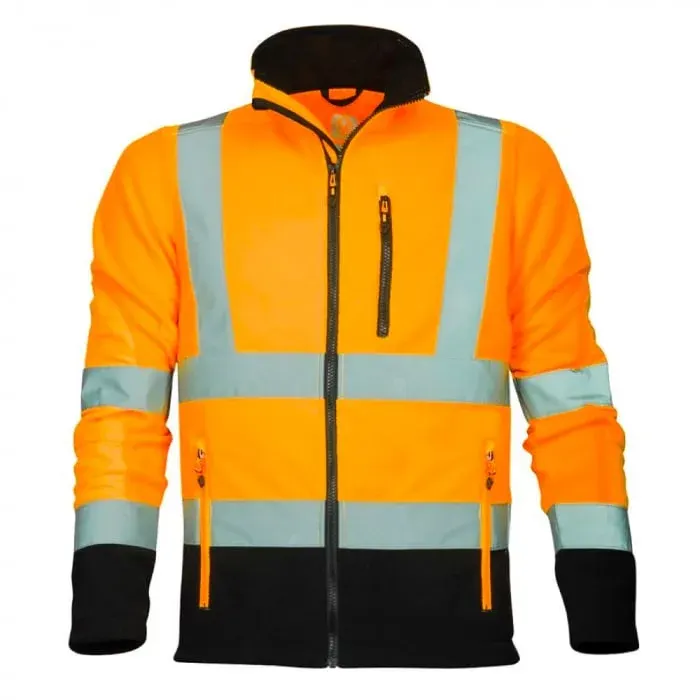 Fleece de lucru portocaliu reflectorizant, Ardon SIGNAL