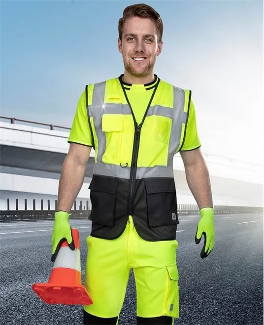 Vesta reflectorizanta galbena de lucru, Ardon Signal