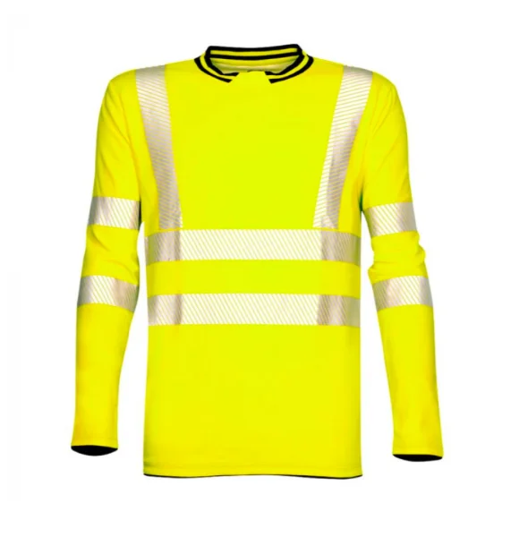 Tricou reflectorizant galben cu maneca lunga, Ardon Signal