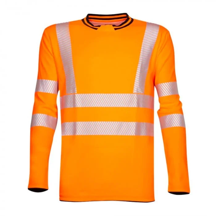 Tricou reflectorizant portocaliu cu maneca lunga, Ardon Signal