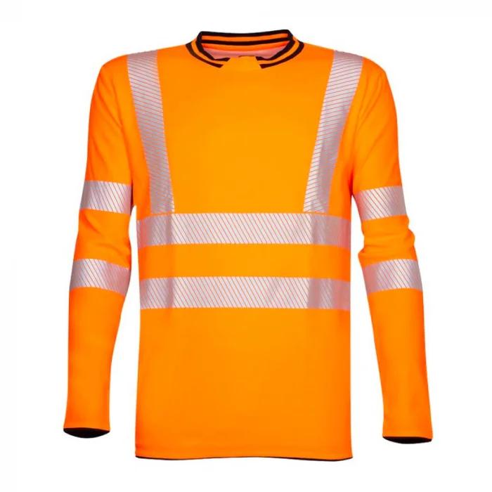 Tricou reflectorizant portocaliu cu maneca lunga, Ardon Signal