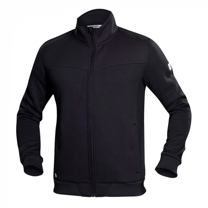 Hanorac negru fără glugă, 50% bumbac, 50% poliester, Ardon M007