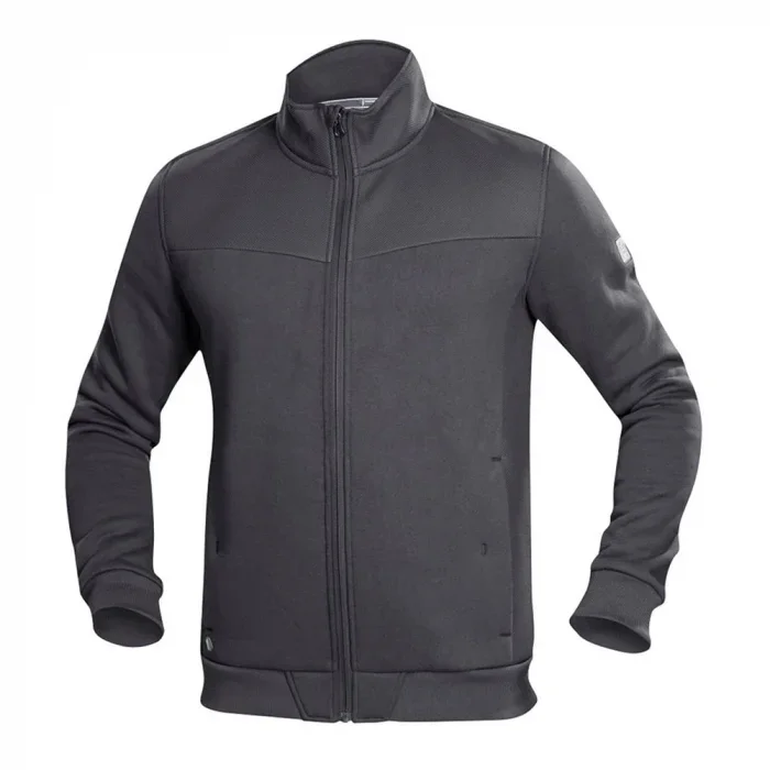 Hanorac gri fără glugă, 50% bumbac, 50% poliester, Ardon M007