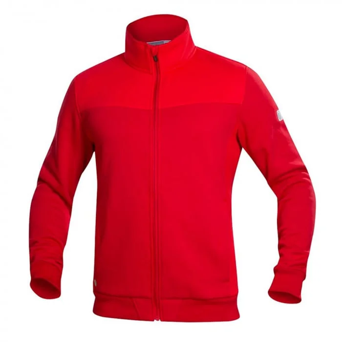 Hanorac roșu fără glugă, 50% bumbac, 50% poliester, Ardon M007