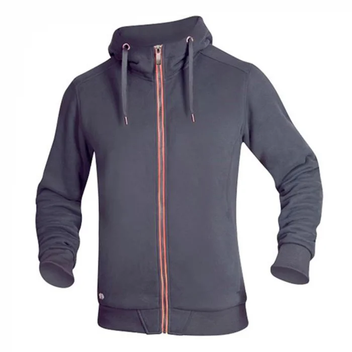 Hanorac barbati gri cu gluga, 65% bumbac, Ardon M003