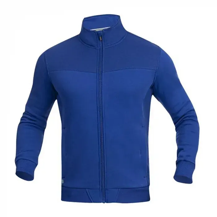 Hanorac fără glugă, din bumbac și poliester, 340 g/mp, Ardon M007, culoarea alb