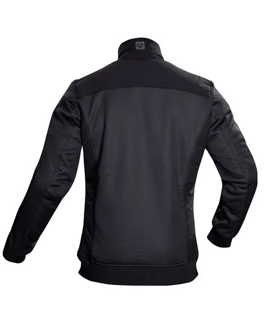 Jachetă fără glugă neagră 100% poliester, culoarea negru, 370 g/mp, Ardon HYBRID