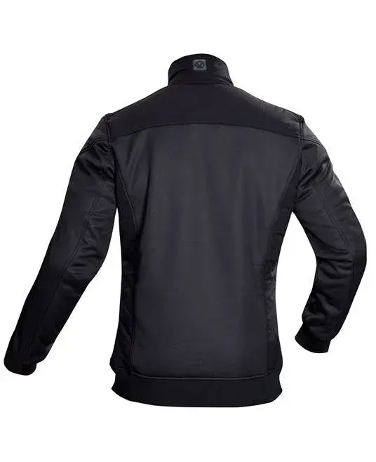 Jachetă fără glugă neagră 100% poliester, culoarea negru, 370 g/mp, Ardon HYBRID