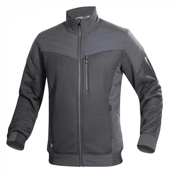 Jachetă fără glugă gri 100% poliester, 370 g/mp, Ardon HYBRID