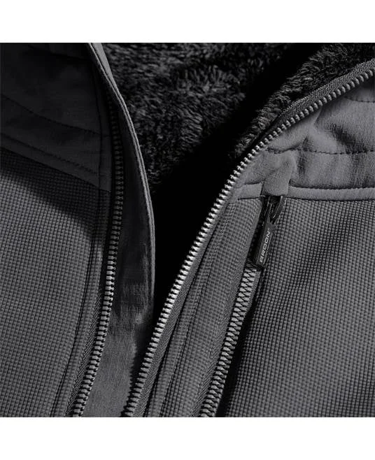 Jachetă fără glugă gri 100% poliester, 370 g/mp, Ardon HYBRID