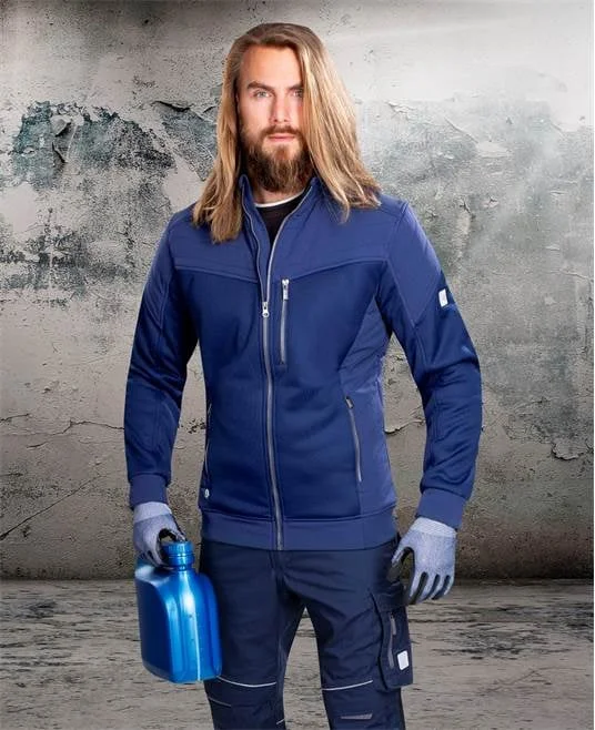 Jachetă fără glugă bleumarin 100% poliester, 370 g/mp, Ardon HYBRID