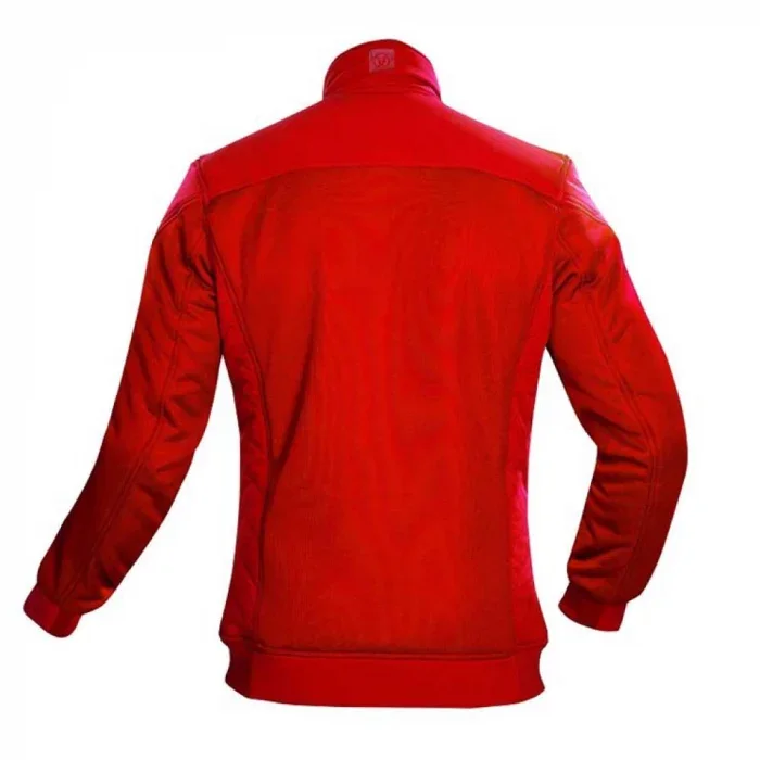 Jachetă fără glugă roșu 100% poliester, culoarea negru, 370 g/mp, Ardon HYBRID