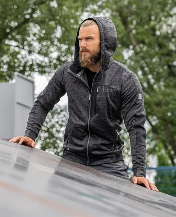 Hanorac cu glugă gri, culoarea maro, Ardon 3DBreathe