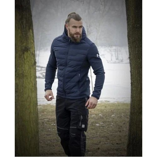 Jacheta de iarna cu gluga Ardon Nypaxx, culoarea bleumarin, 88% nailon, 12% spandex