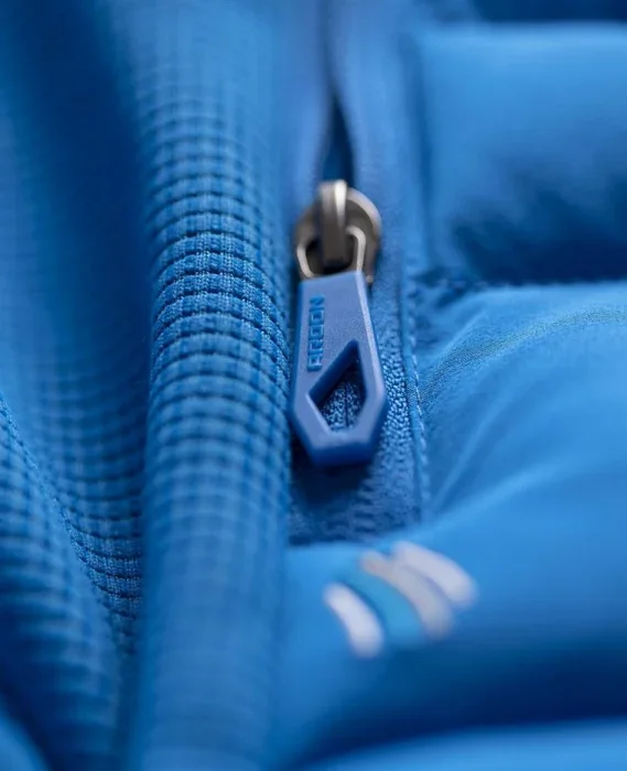 Jacheta de iarna cu gluga albastră, culoarea albastru, 88% nailon, 12% spandex, Ardon NYPAXX