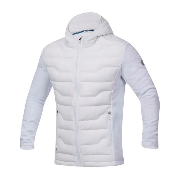 Jacheta de iarna cu gluga albă, 88% nailon, 12% spandex, Ardon NYPAXX