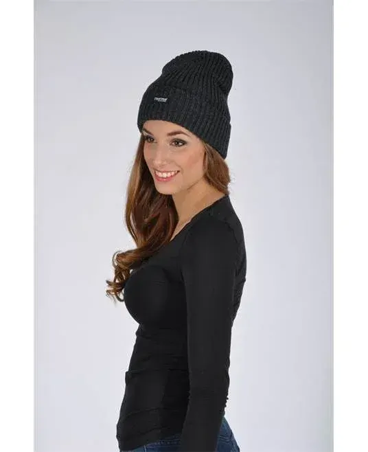Fes gri-închis călduros de iarnă fleece, culoarea negru, Ardon EDWIN