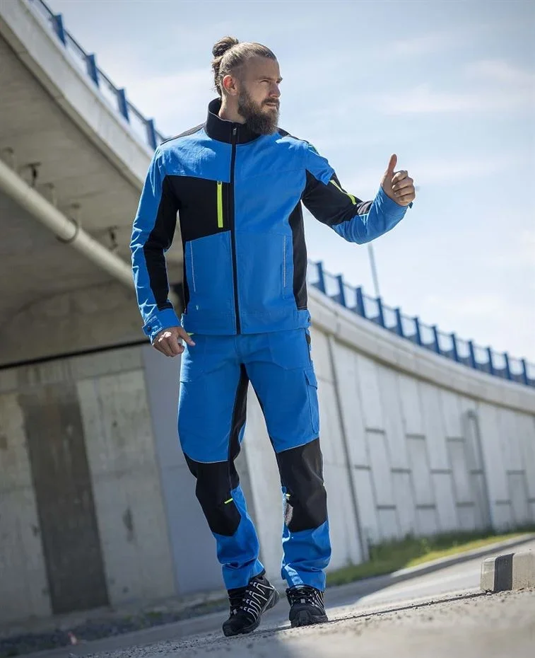 Costum de lucru albastru cu pantaloni standard, Ardon 4XSTRECH