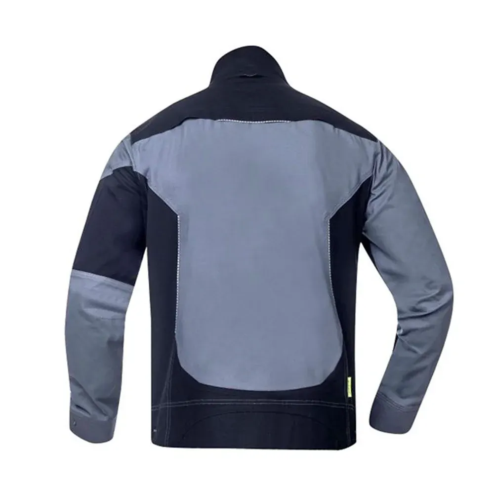 Costum salopetă gri cu jachetă și pantaloni cu pieptar, Ardon 4XSTRETCH