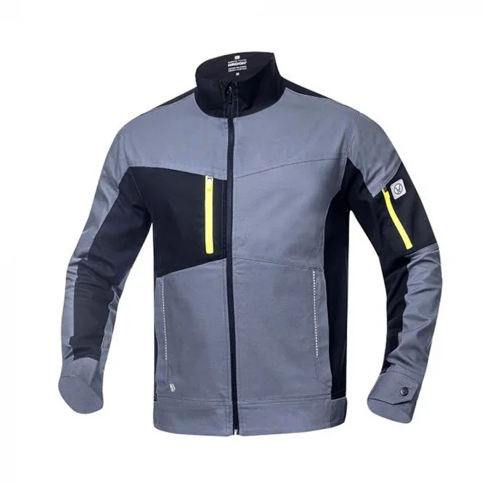Jachetă de lucru gri-deschis 98% bumbac, Ardon 4XSTRETCH
