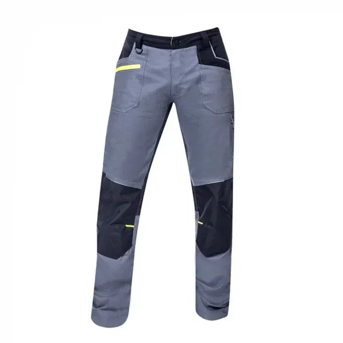 Pantaloni de lucru standard, din bumbac și elastan, 250g/mp, cu elemente reflectorizante, Ardon 4XSTRETCH