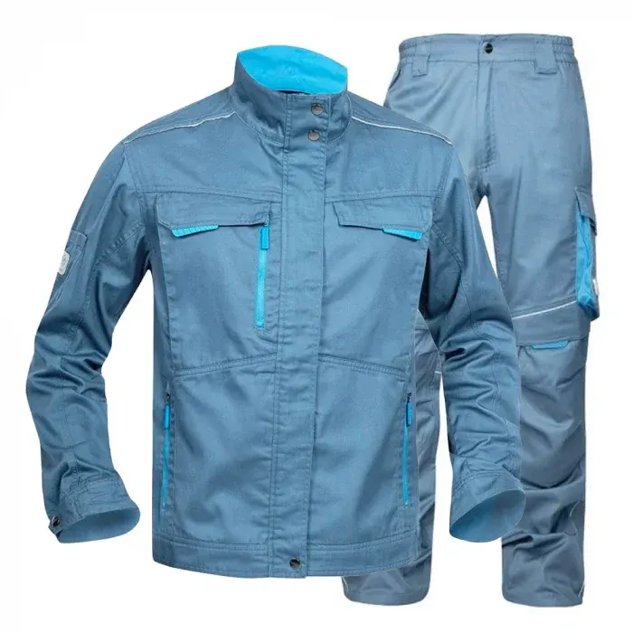Costum Set costum cu pantaloni de lucru in talie, din bumbac și poliester, 200 g/m², cu elemente reflectorizante, căptușit, Ardon SUMMER