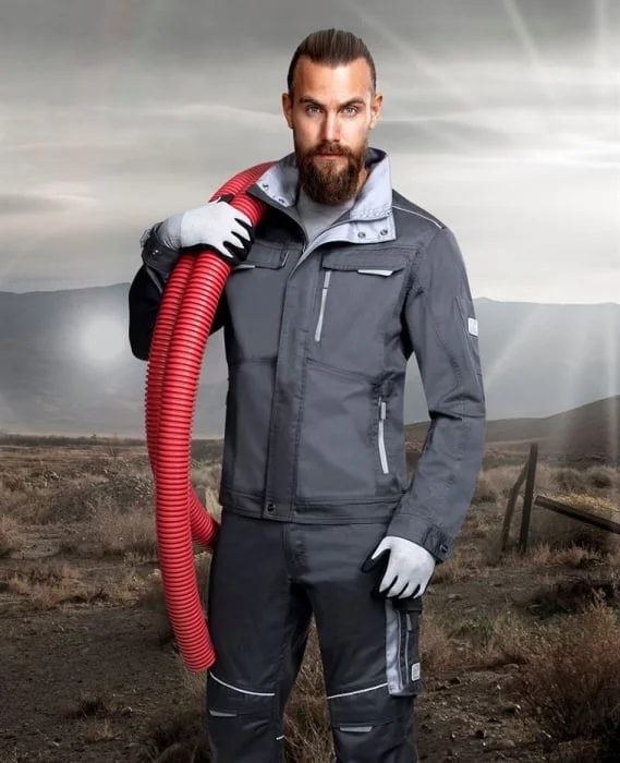 Jacheta de lucru gri 65% poliester, Ardon SUMMER