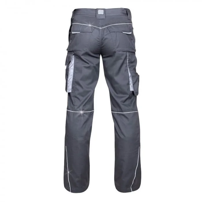 Pantaloni gri de lucru 65% poliester în talie, Ardon SUMMER