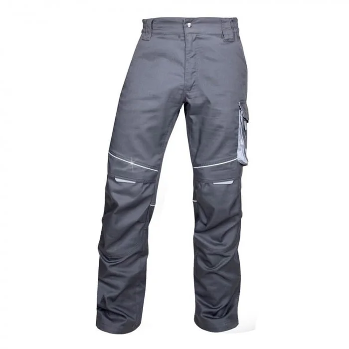 Pantaloni gri de lucru 65% poliester în talie, Ardon SUMMER