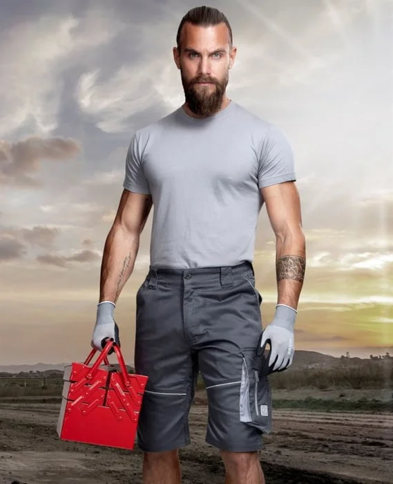 Pantaloni scurti de lucru gri-închis, Ardon SUMMER