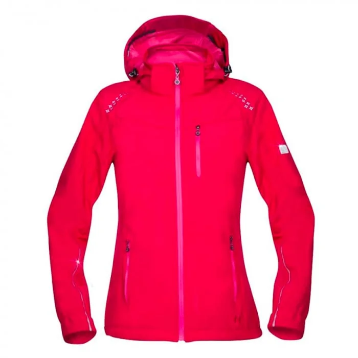Jachetă softshell pentru femei roz, Ardon FLORET