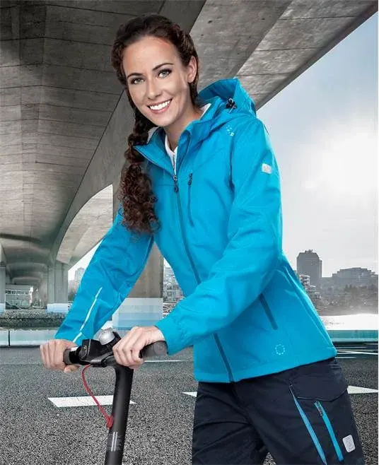 Jachetă softshell pentru femei turcoaz, Ardon FLORET