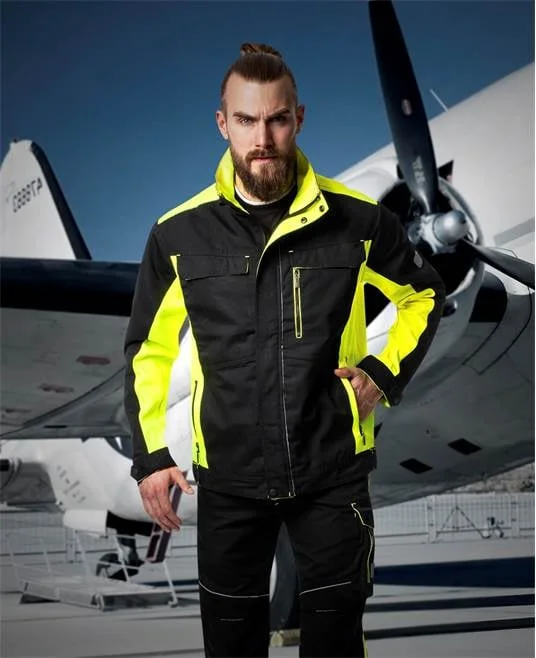 Jacheta de lucru neagră 65% poliester, culoarea negru, Ardon NEON