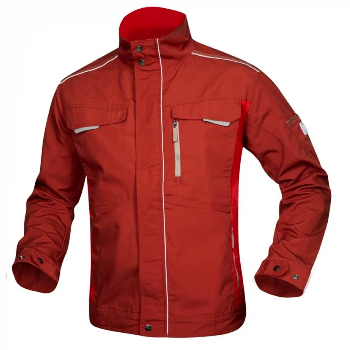 Jacheta de lucru rosie 65% poliester, culoarea roșu, Ardon URBAN