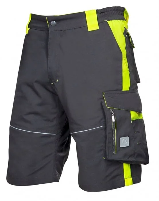 Pantaloni de lucru scurti galbeni, Ardon NEON